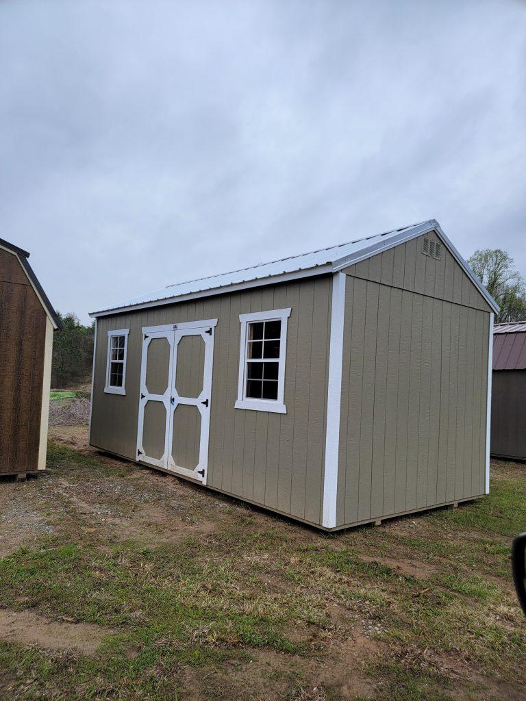 10×20 Utility Shed – Clay #7D